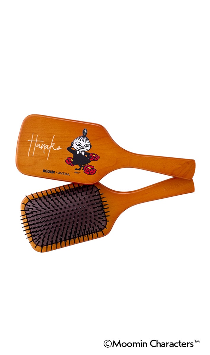 Paddle Brush with Moomin Little My Paddle Brush with Moomin Little My