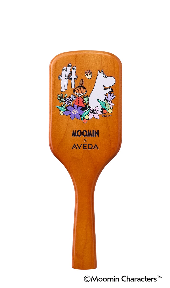 Mini Paddle Brush with Moomin Friends Mini Paddle Brush with Moomin Friends