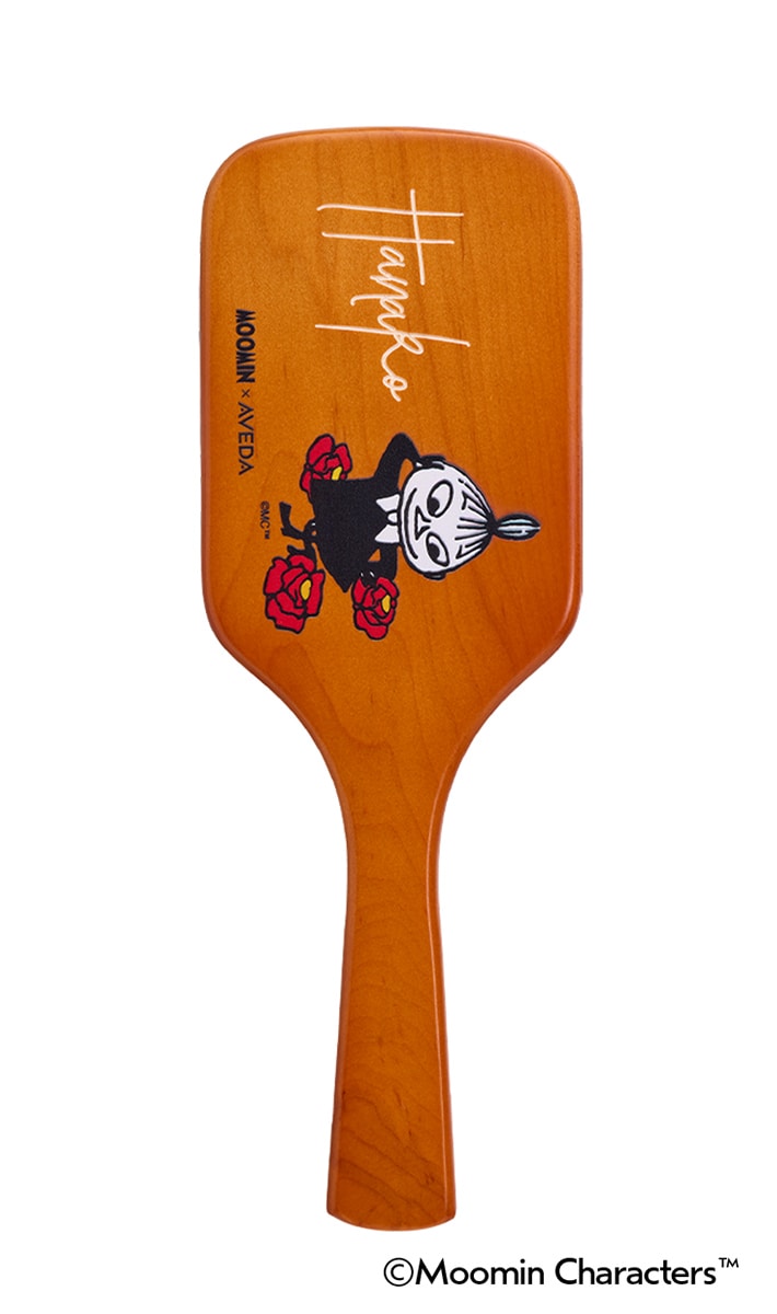 Paddle Brush with Moomin Little My Paddle Brush with Moomin Little My